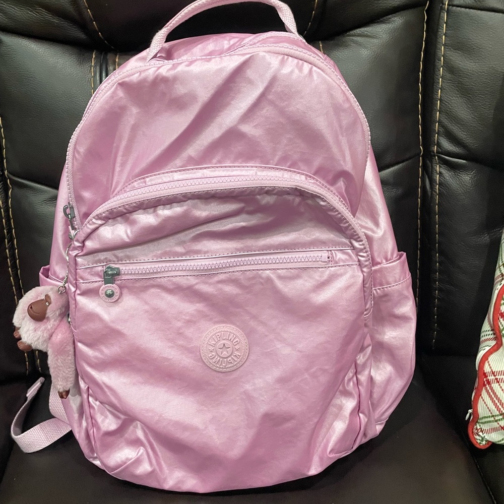 Kipling Light Pink Women's Backpack